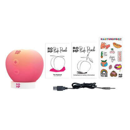ROMP - Pink Peach Clitoral Stimulator Get Juicy
