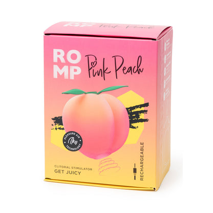 ROMP - Pink Peach Clitoral Stimulator Get Juicy