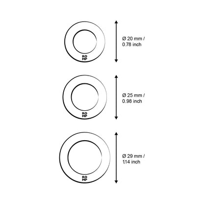 ROMP - Remix Trio 3-piece Silicone Cock Ring