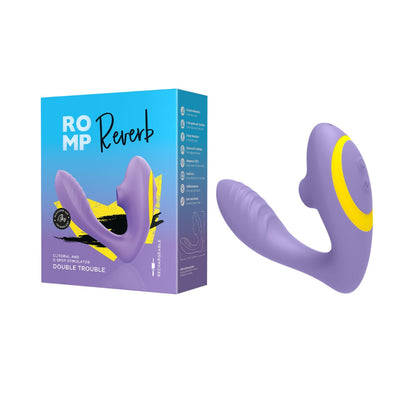 Romp - Reverb Dual Stimulation Rabbit Vibrator with Pleasure Air Technology