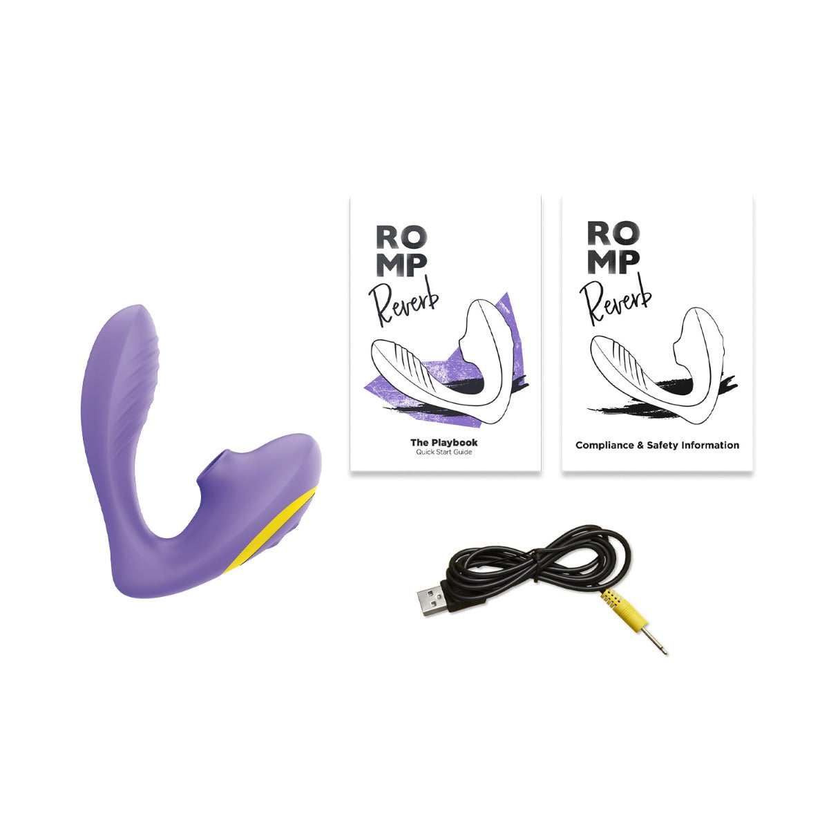 Romp - Reverb Dual Stimulation Rabbit Vibrator with Pleasure Air Technology