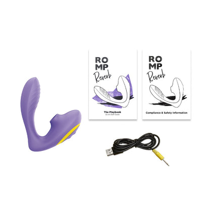 Romp - Reverb Dual Stimulation Rabbit Vibrator with Pleasure Air Technology