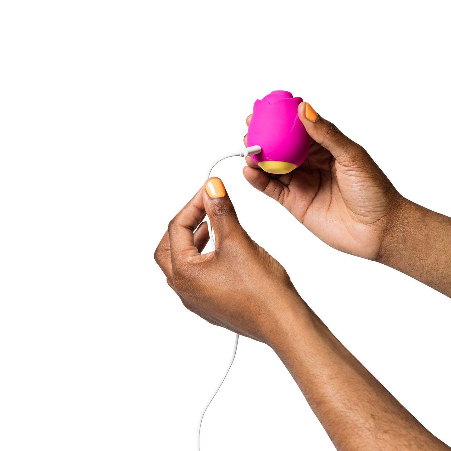 Romp - Rose Rechargeable Clitoral Stimulator Fall in Lust (Violet)