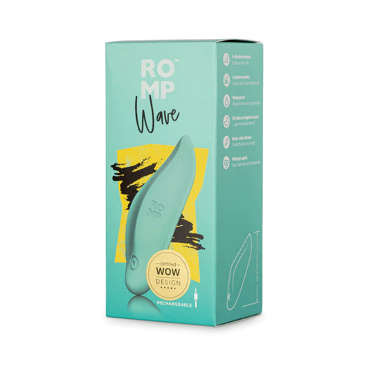 Romp - Wave Rechargeable Silicone Clitoral Vibrator