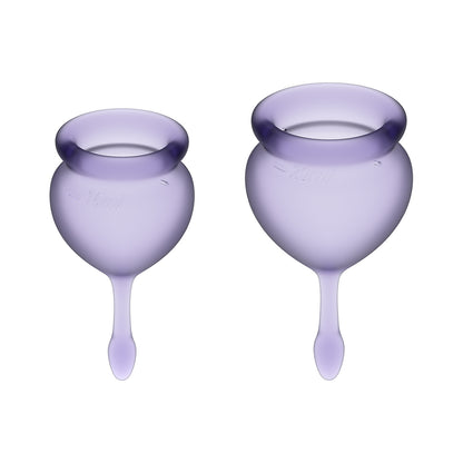 Satisfyer - Feel Good 2-pc Menstrual Cup Purple