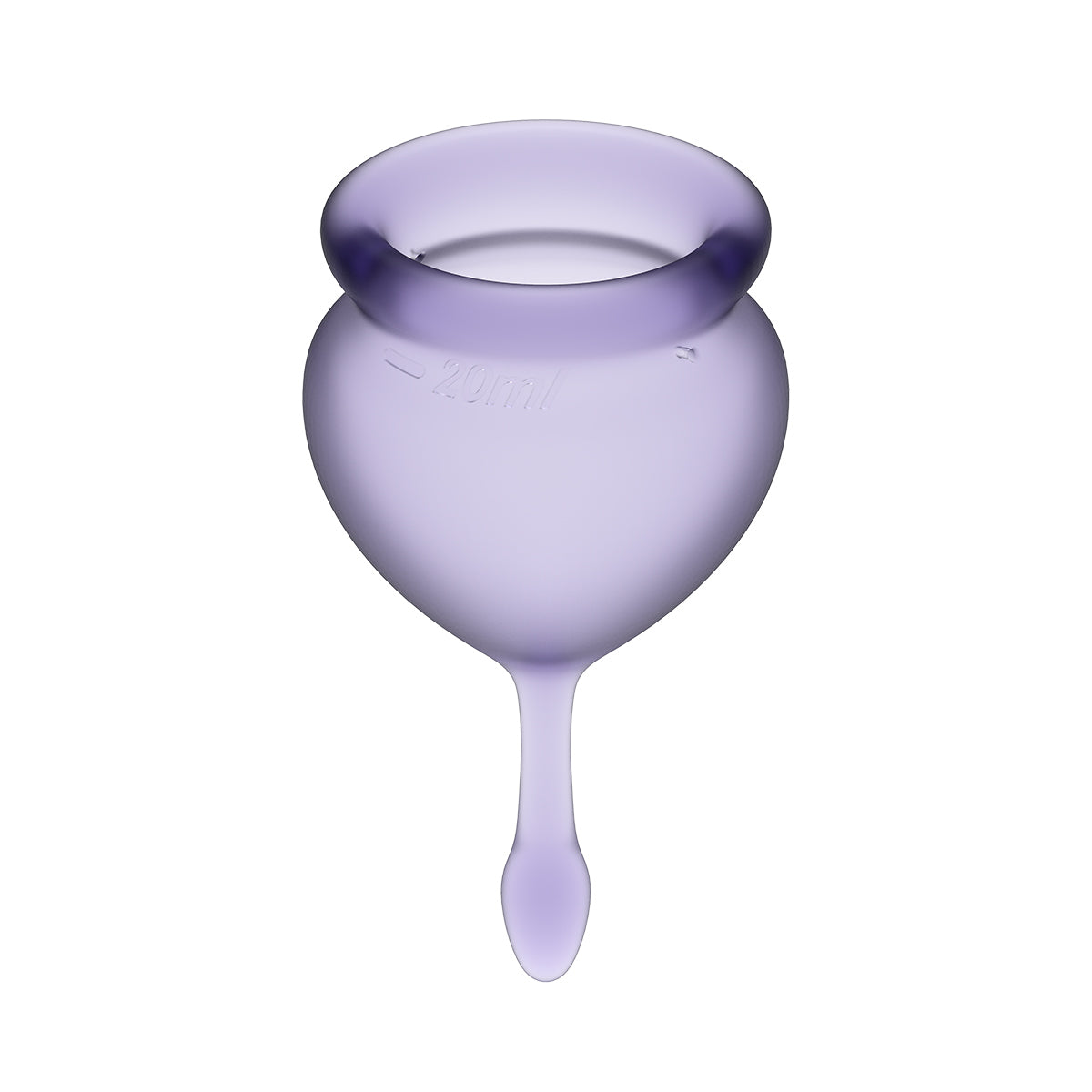 Satisfyer - Feel Good 2-pc Menstrual Cup Purple
