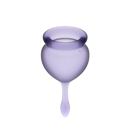 Satisfyer - Feel Good 2-pc Menstrual Cup Purple