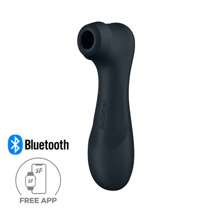 Satisfyer - Pro 2 Generation 3 App-Controlled Clitoral Vibrator Black