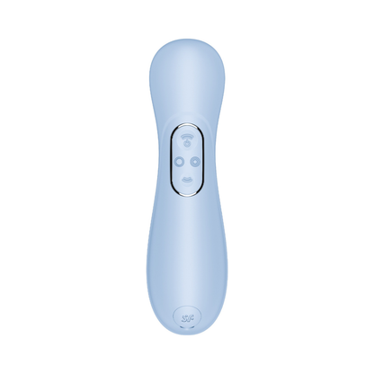 Satisfyer Pro 2 Gen 4 App Connect Double Air Pulse Stimulator Serene Blue