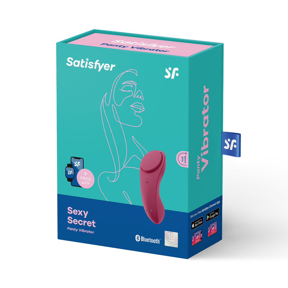 Satisfyer - Sexy Secret App-Controlled Wearable Vibrator *