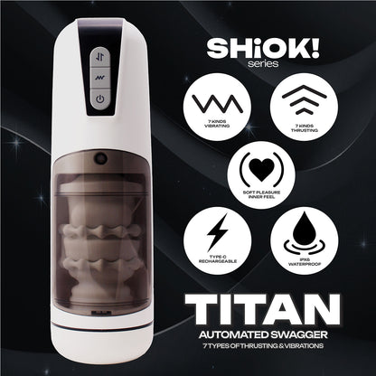 Space Titan - Swagger Automatic Thrusting and Vibrating Stroker