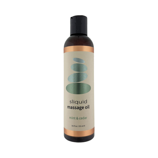 Sliquid - Massage Oil Mint and Cedar 255ml