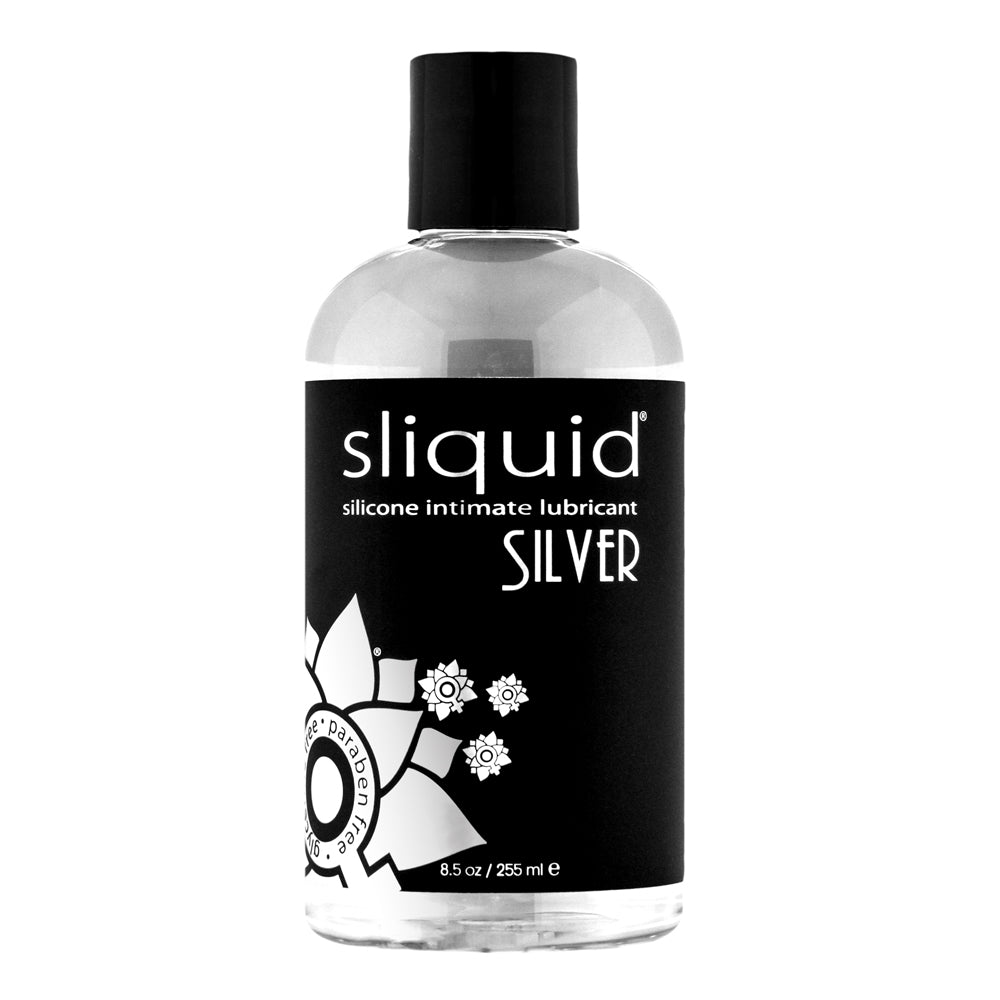 Sliquid - Silver Silicone Lube Glycerine & Paraben Free 8.5