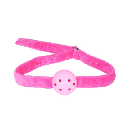 SM Club - Pink and Black Soft Touch Plush BDSM Intermediate 8-piece Set