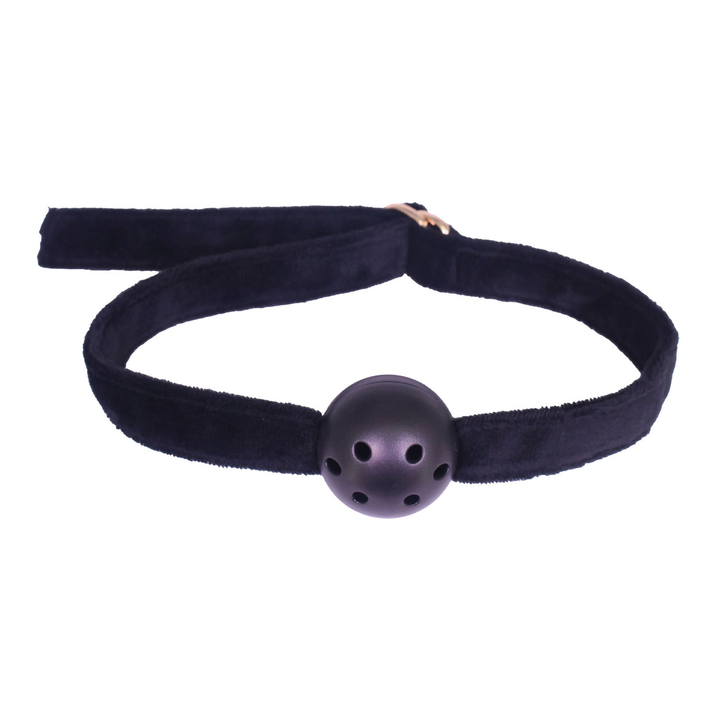 SM Club - Black and Gold Soft Touch Plush BDSM Intermediate 8-piece Set