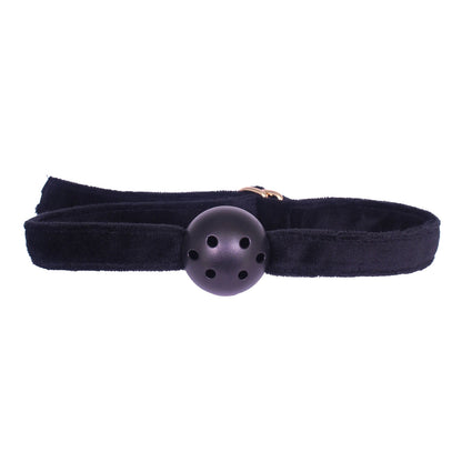 SM Club - Black and Gold Soft Touch Plush BDSM Intermediate 8-piece Set