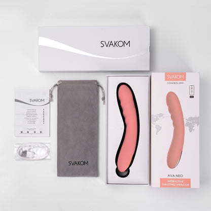 Svakom - Ava Neo App-Controlled Thrusting G-spot Vibrator