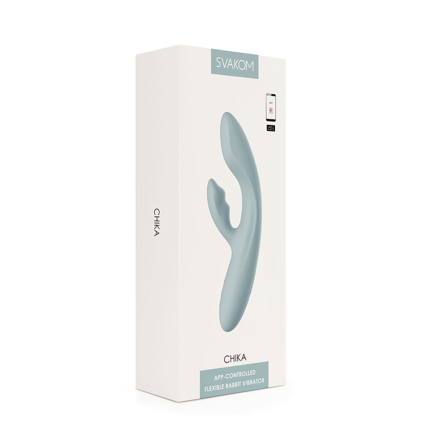 Svakom - Chika App-controlled Heating Rabbit Vibrator