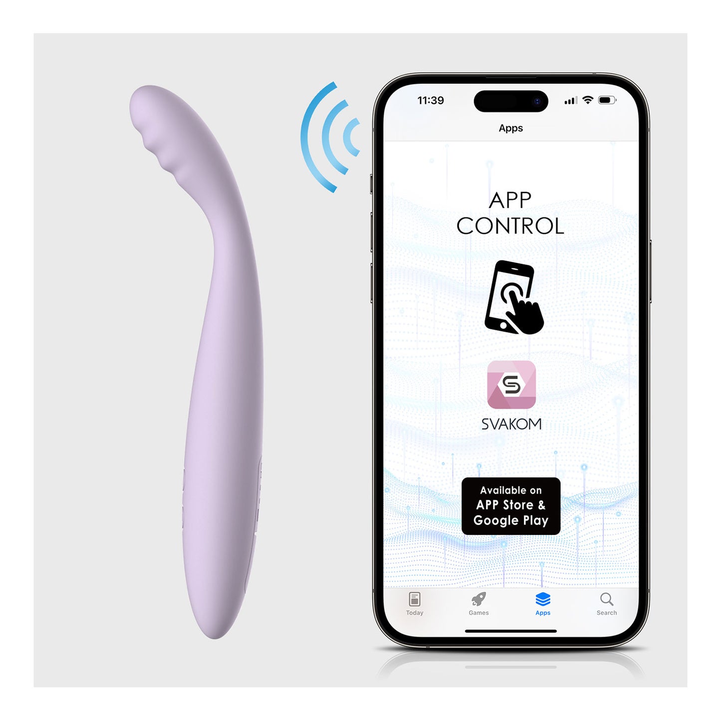 Svakom - Cici 2 App-Controlled Heating G-spot Vibrator