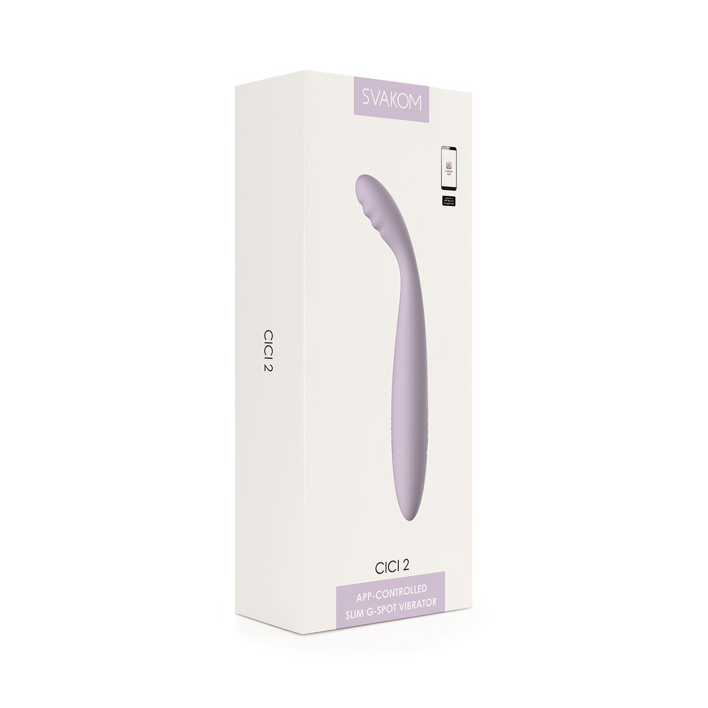 Svakom - Cici 2 App-Controlled Heating G-spot Vibrator