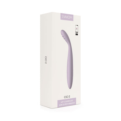 Svakom - Cici 2 App-Controlled Heating G-spot Vibrator