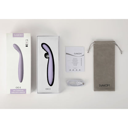 Svakom - Cici 2 App-Controlled Heating G-spot Vibrator