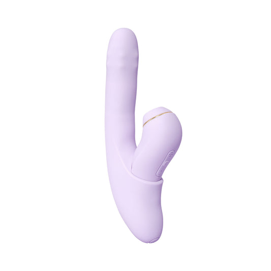 Svakom - DuoGlow App-Controlled Thrusting Vibrator with Pulsating Stimulator
