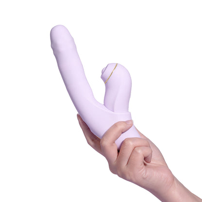 Svakom - DuoGlow App-Controlled Thrusting Vibrator with Pulsating Stimulator