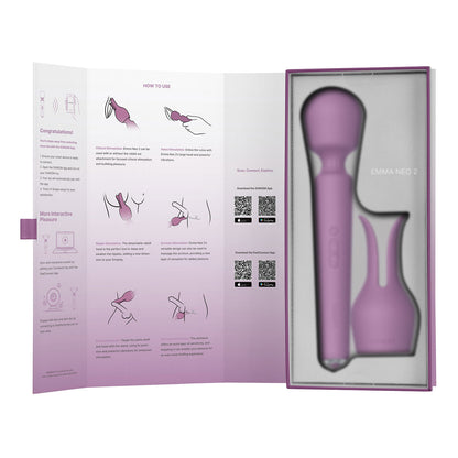 Svakom - Emma Neo 2 App-controlled Wand Vibrator