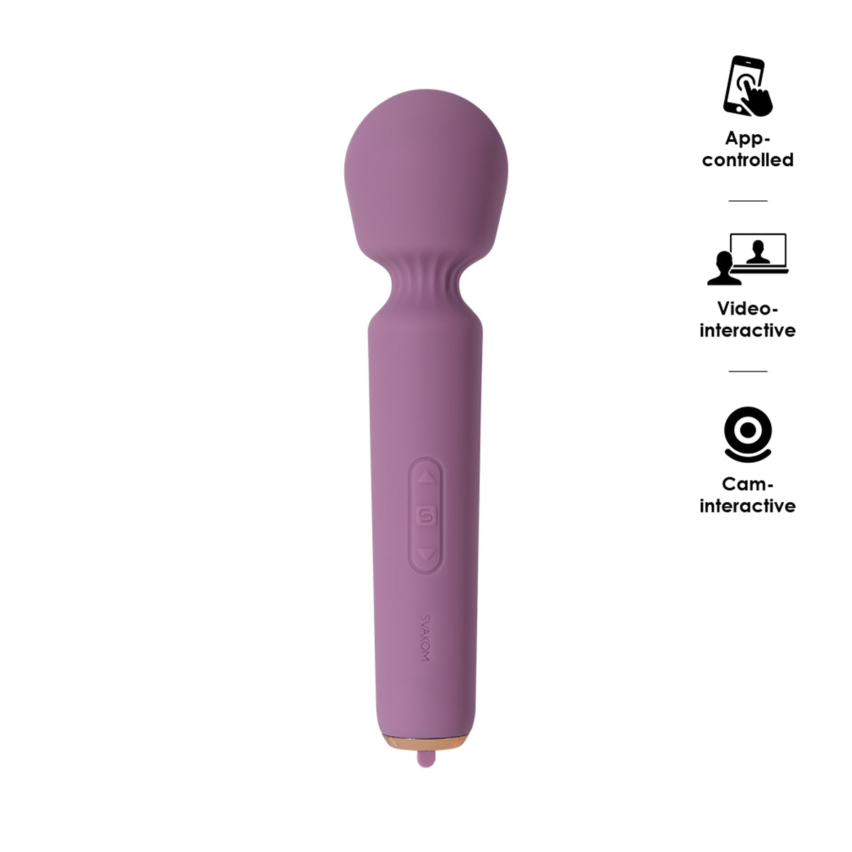 Svakom - Mini Emma Neo App-Controlled Wand Vibrator