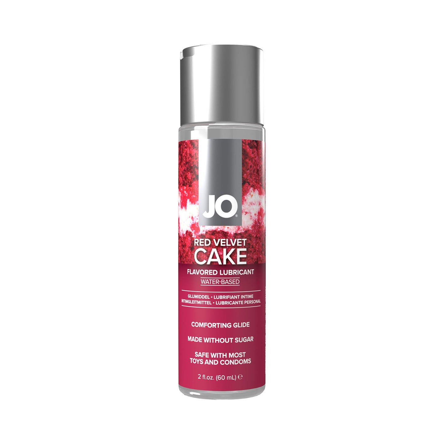 JO - Red Velvet Cake Flavoured and Water-based Lubricant 60 ml