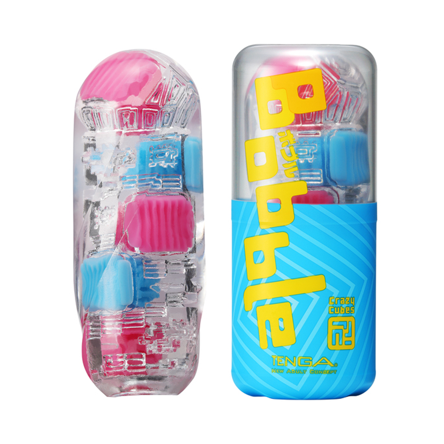 Tenga - Bobble Series Masturbation Crazy Cubes