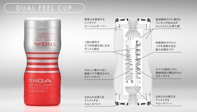 Tenga - Dual Sensation Cup