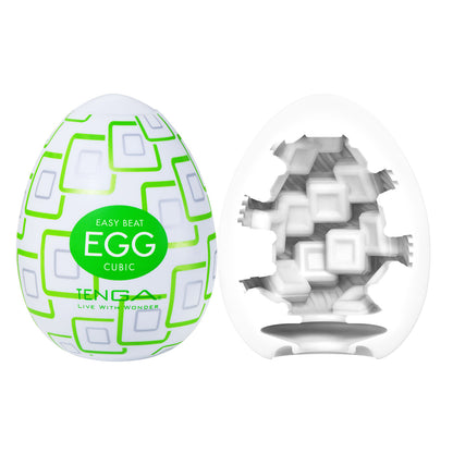 Tenga - Egg Cubic Standard Renewal Masturbator
