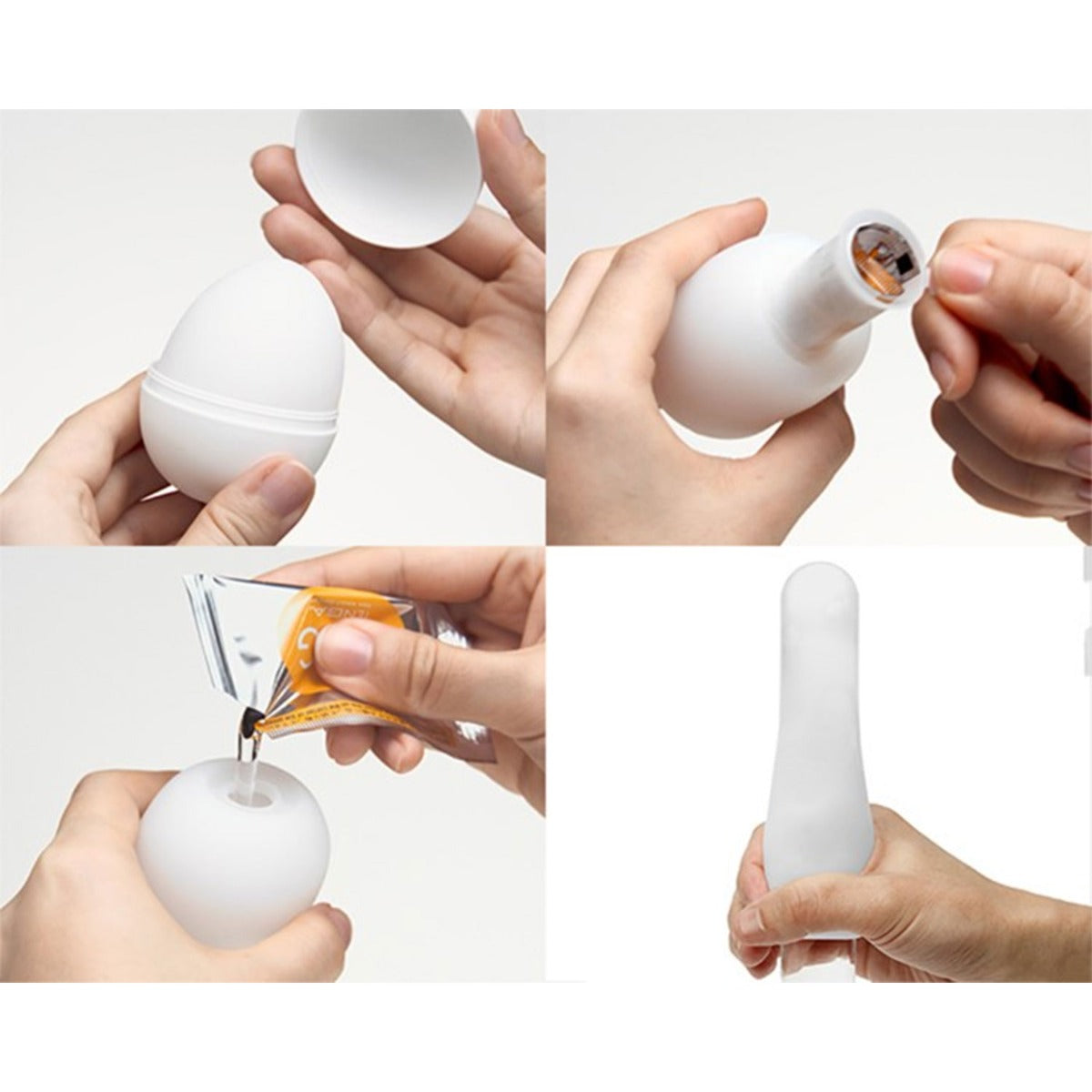 Tenga - Egg Cone Hard Gel Edition Discreet Masturbator