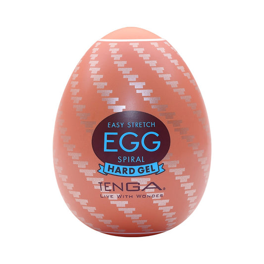 Tenga - Egg Spiral Hard Gel Edition Discreet Masturbator