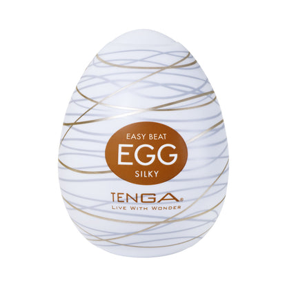 Tenga - Egg Silky Standard Renewal Masturbator
