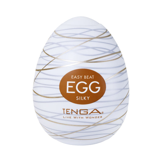 Tenga - Egg Silky Standard Renewal Masturbator