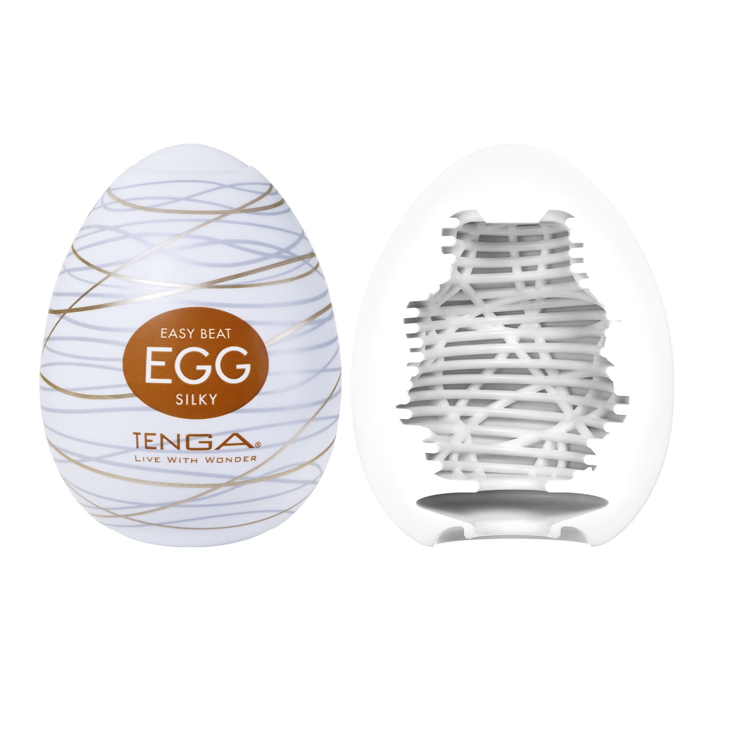 Tenga - Egg Silky Standard Renewal Masturbator
