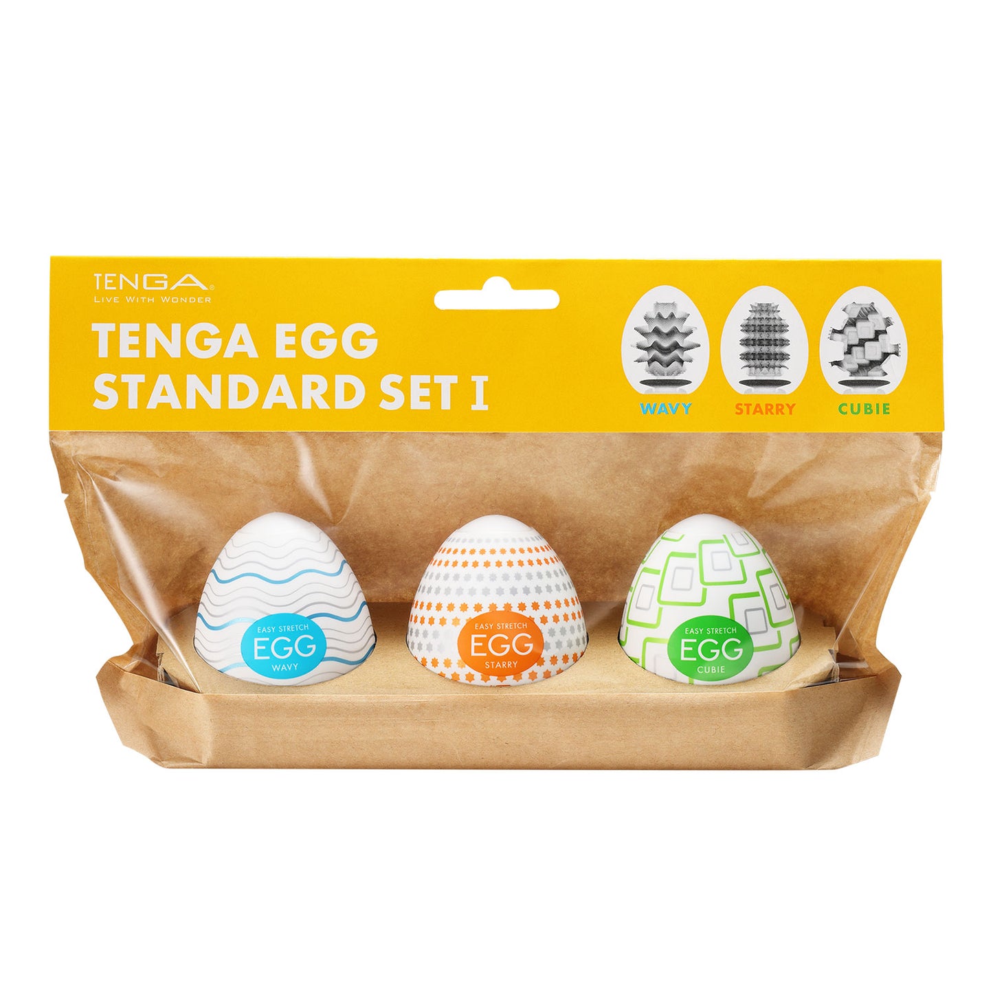 Tenga - Egg Standard Set 1 Pack of 3
