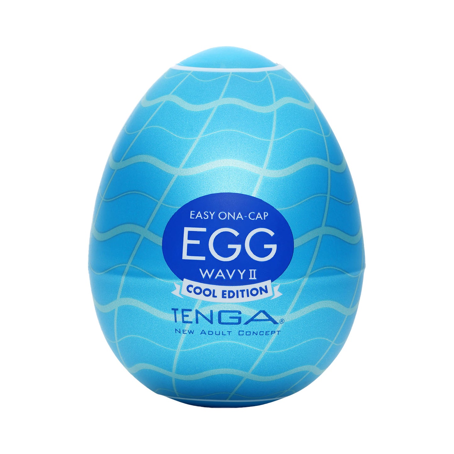 Tenga - Egg Wavy II Cool Edition