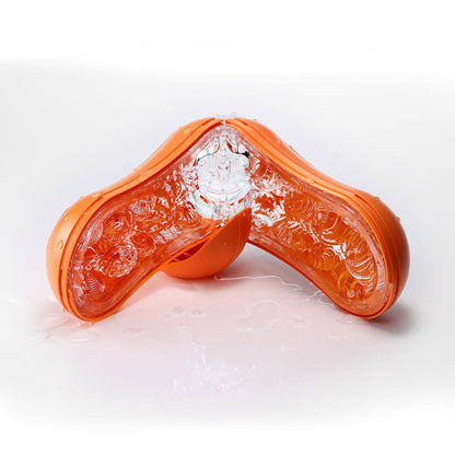 NEW Tenga - Flip Orb Sunset Orange Reusable Male Masturbator