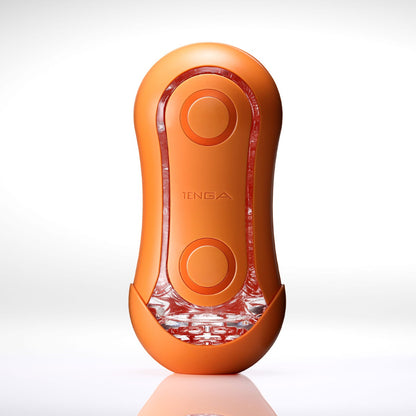 NEW Tenga - Flip Orb Sunset Orange Reusable Male Masturbator