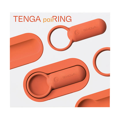 [PRE-ORDER] Tenga - PaiRING Couple Vibrator Coral (ETA: Early April)