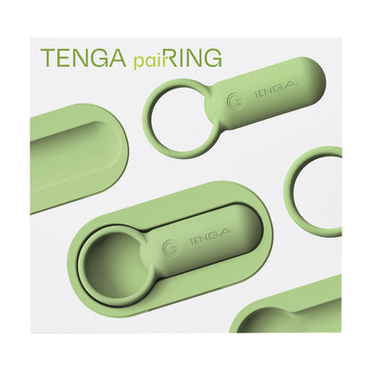 [PRE-ORDER] Tenga - PaiRING Couple Vibrator Lime (ETA: Early April)