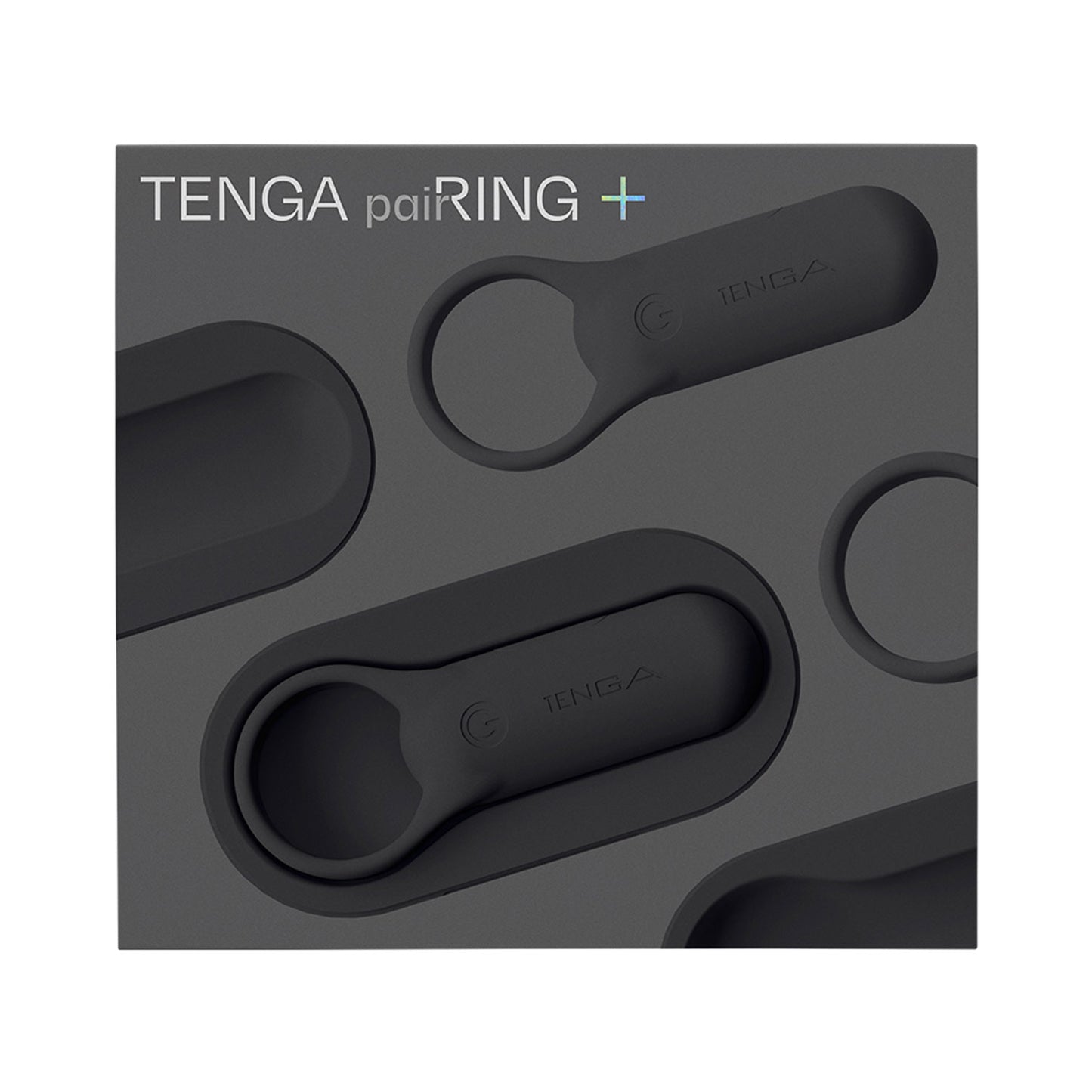 [PRE-ORDER] Tenga - PaiRING Plus Couple Vibrator Black (ETA: Early April)