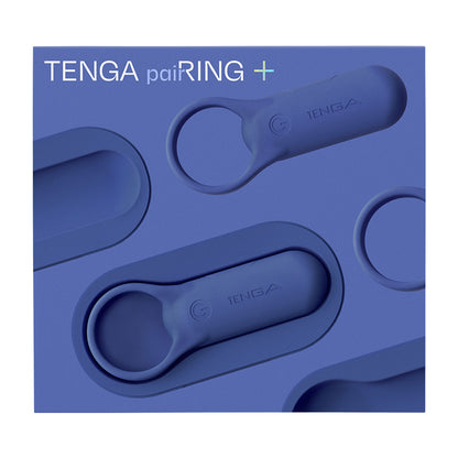 [PRE-ORDER] Tenga - PaiRING Plus Couple Vibrator Indigo (ETA: Earl y April)
