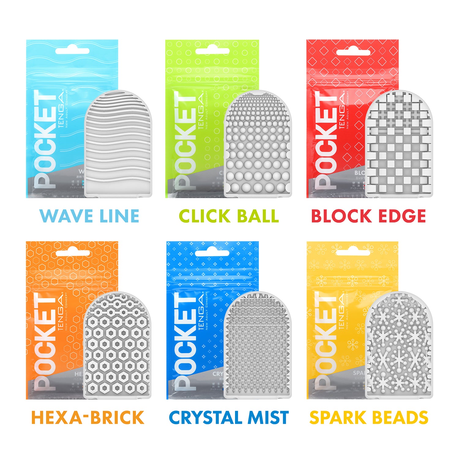 Tenga - Pocket Crystal Mist Masturbator