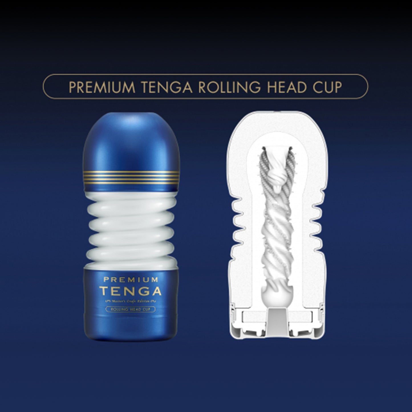 Tenga - Premium Rolling Head Cup