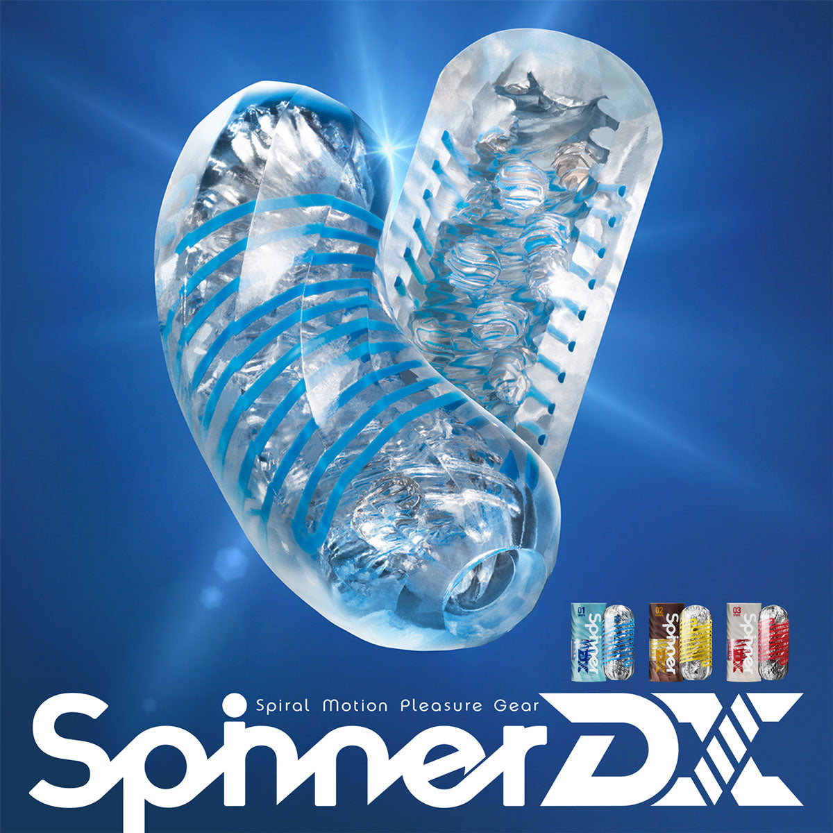Tenga - Spinner DX 03 Steps Male Masturbator